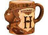 Harry Potter - Tazza Da Caffè, Quidditch PM768 (Taglia Unica) (Marrone)