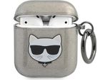 Karl Lagerfeld Kla2Uchgk Airpods 1/2 Cover Nero/Nero Glitter Choupette