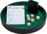 Set Completo Con Tavola Da Gioco, Bicchiere, Dadi E Blocco Segnapunti