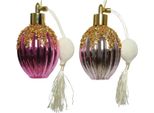 Decorazione Per Albero Di Natale Bottiglia Di Profumo In Plastica 12Cm - 1 Pezzo Assortito
