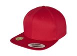 Cappellino Snapback In Cotone Organico, Rosso