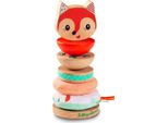 Torre Impilabile Lilliputiens Alice - Giocattolo Sensoriale Per Bambini Piccoli