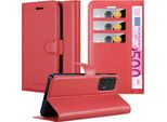 Cadorabo Custodia Per Samsung Galaxy A53 5G Custodia Protettiva In Rosso Custodia Per Cellulare Cover Chiusura Magnetica