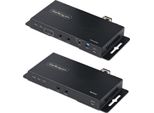 Startech.Com ST121HD20FXA2 Amplificatore Di Potenza Audio/Video Trasmettitore E Ricevitore Av Nero