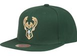 KšIltovka Mitchell & Ness Snapback Milwaukee Bucks Team Ground 2.0 Snapback Verde - Uni