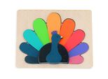 Inserto Vilac Puzzle Peacock