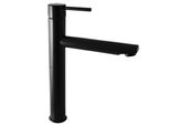 SlezáK-Rav SlezáK Rav SE930CMAT Miscelatore Alto Per Lavabo Colore: Nero Opaco, Dimensioni: 3/8''