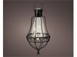 Lampada A Sospensione Solare A Led Ø10,8-H21 Cm Metallo Bianco Caldo