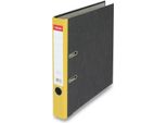 Cartella A Leva A4 Esselte, Dorso 5 Cm, Marmo, Giallo