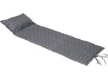 Cuscino Per Sdraio Arrotolabile Adiya Ardesia - 180 X 60 Cm - HespéRide