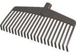Scopa Per Foglie Profi 21 Denti 38 Cm, Poliammide Modificata