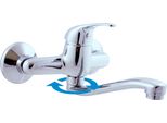 SlezáK-Rav Miscelatore Per Lavello/Lavandino SlezáK Rav SáZava SA001/26 Colore: Cromo, Dimensioni: 150 Mm