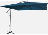 Ombrellone Quadrato Offset 3X3M, Blu