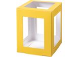 Folia 90814 Folia Laternen-Zuschnitt, 135 X 135 X 180 Mm, Gelb