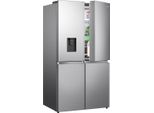 Hisense RQ758N4SWSE Frigorifero Side-By-Side Libera Installazione 606 L E Acciaio Inox