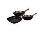 Berlinger Haus Set Di 3 Padelle In Granito 44907