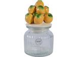 Barattolo Per Caramelle Barattolo Per Limoni Con Coperchio Barattolo Per Biscotti Al Limone Ø11Cm H19Cm Barattolo Per Conservare Decorazioni Estive
