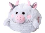 Noxxiez Scalda Mani Con Cuscino Di Peluche - Simpatico Peluche Per Riscaldare Le Mani Della Mucca