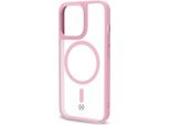 Celly Magmatt Custodia Per Cellulare 17 Cm (6.7") Cover Rosa, Trasparente"