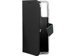 Celly Wally Custodia Per Cellulare 16,8 Cm (6.6") Custodia A Borsellino Nero"