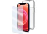 Celly COVGLASSAB1005 Cover Protettiva Per Cellulare 17 Cm (6,7") Cover Trasparente"