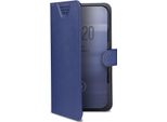 Celly Wally One Xl Custodia Per Cellulare 12,7 Cm (5") Custodia Flip A Libro Blu"