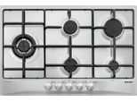 Glem Gas GT85TIX Piano Cottura Acciaio Inox Da Incasso 75 Cm 5 Fornelli