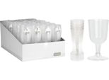 Eccellente Bicchiere Da Vino In Plastica Da 160 Ml Set Di 4 Pezzi