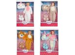 Toi-Toys Bambola Adolescente Lauren Onesie - Bambola Di Peluche 30 Cm Multicolore