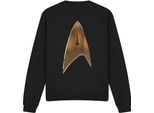 Star Trek: Discovery - Felpa "Command Shield"" Per Uomo/Donna Unisex TV12052 (Xl) (Nero)"