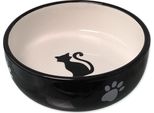 Ciotola In Ceramica Magic Cat Nero/Bianco 13,4 X 4 Cm 170 Ml