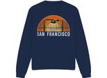 Star Trek - Felpa "San Francisco Trek"" Per Bambini/Ragazzi Unisex TV12081 (M) (Marineblau)"
