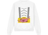 Teenage Mutant Ninja Turtles - Felpa Per Bambini/Ragazzi Unisex TV12677 (S) (Bianco)