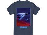 Top Gun - T-Shirt Unisex Uomo/Donna TV15290 (M) (Blu Navy)