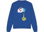 Ren & Stimpy - Felpa "Non Prendermi In Giro!"" Per Uomo/Donna Unisex TV12726 (L) (Blu Reale)"