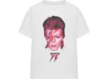 David Bowie - Maglietta "Aladdin Sane '75"" Per Uomo/Donna Unisex TV15592 (Xl) (Bianco)"
