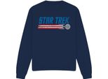 Star Trek - Felpa "Enterprise"" Per Uomini/Donne Unisex TV12074 (Xl) (Blu Navy)"