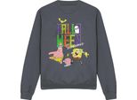 Spongebob Squarepants - Felpa "Screams"" Per Bambini/Ragazzi Unisex - Halloween TV12599 (L) (Holzkohle)"