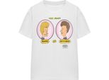 Beavis & Butthead - Maglietta "Heads In Ovals"" Per Uomo/Donna Unisex TV15482 (S) (Bianco)"