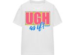 Clueless - Maglietta "Ugh As If"" Per Uomo/Donna Unisex TV15552 (L) (Bianco)"