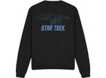 Star Trek - Felpa "Enterprise"" Per Uomo/Donna Unisex TV12328 (Xxl) (Nero)"