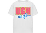 Clueless - Maglietta "Ugh As If"" Per Uomo/Donna Unisex TV15552 (Xxl) (Bianco)"