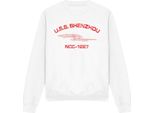 Star Trek - Felpa "Shenzhou Athletic"" Per Uomo/Donna Unisex TV12066 (L) (Bianco)"
