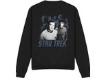 Star Trek - Felpa "Kirk Spock & Company"" Per Uomo/Donna Unisex TV12329 (S) (Nero)"