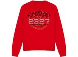 Star Trek - Felpa "Graduation"" Per Uomini/Donne Unisex TV12344 (Xl) (Rosso)"