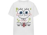 Spongebob Squarepants - Maglietta Uomo/Donna Unisex TV16017 (L) (Bianco)
