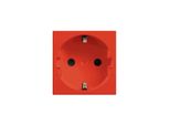 Contatto Shuko 2P+E 16A Con La Protezione Dei Bambini Classia Legrand - Rosso