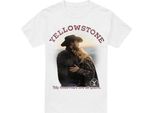Yellowstone - Maglietta "Tomorrows"" Da Uomo TV5699 (Xl) (Bianco)"