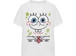 Spongebob Squarepants - Maglietta Uomo/Donna Unisex TV16017 (S) (Bianco)