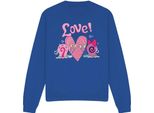 Spongebob Squarepants - Felpa "San Valentino"" Per Uomo/Donna Unisex TV12645 (Xl) (Blu Reale)"